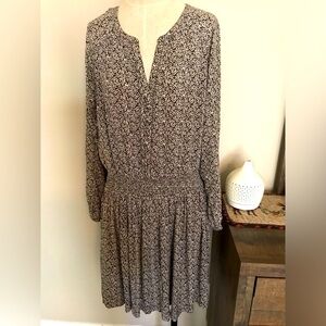 Faherty Brand Women’s Viscose Casual Midi Dress. Size Large.